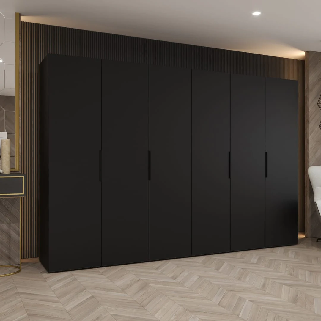 Marbella I Hinged Door Wardrobe 300cm - Image 10