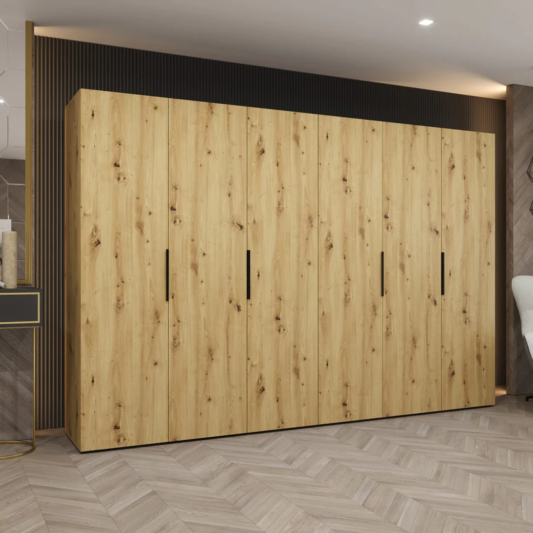 Marbella I Hinged Door Wardrobe 300cm - Image 6