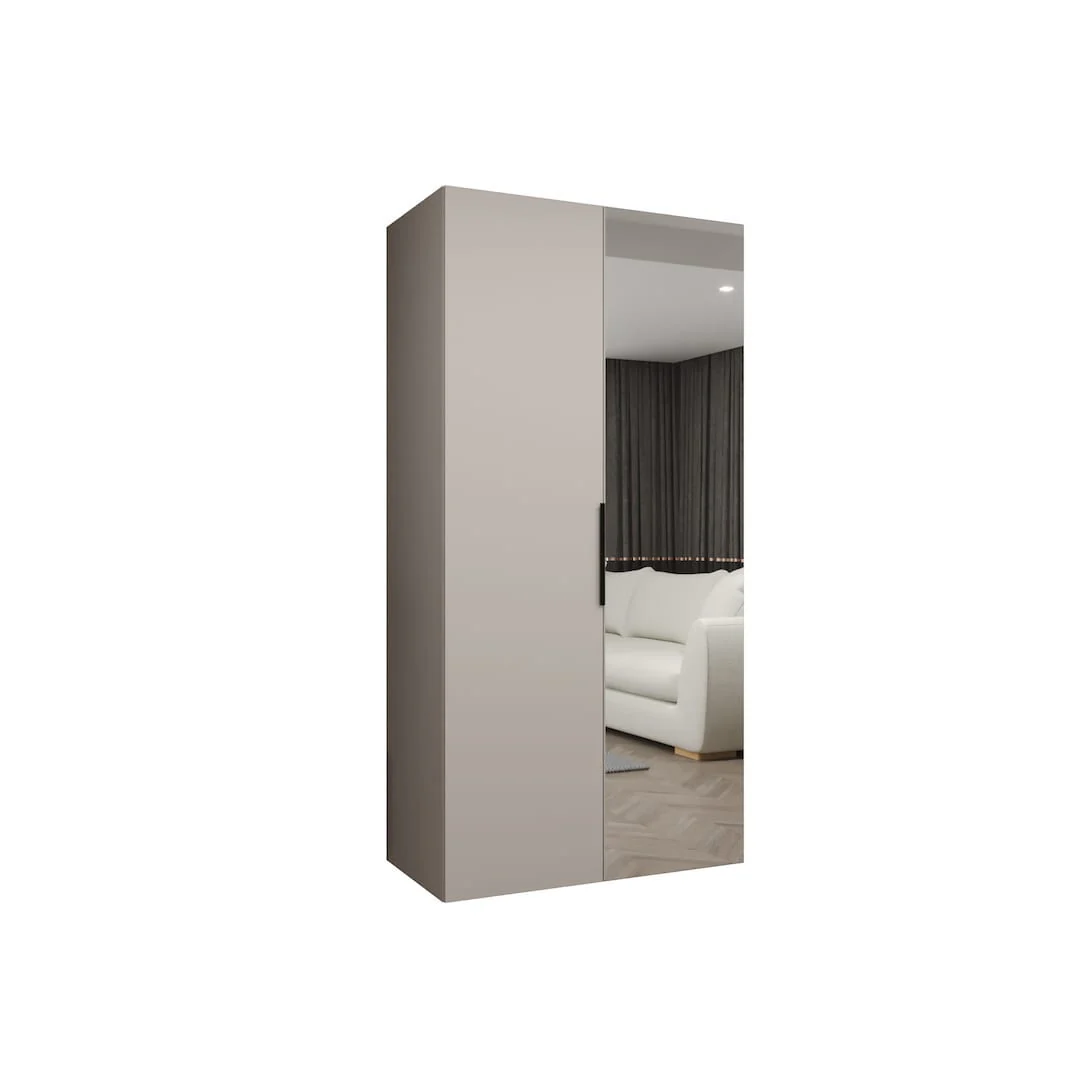 Marbella II Hinged Door Wardrobe 100cm - Image 4
