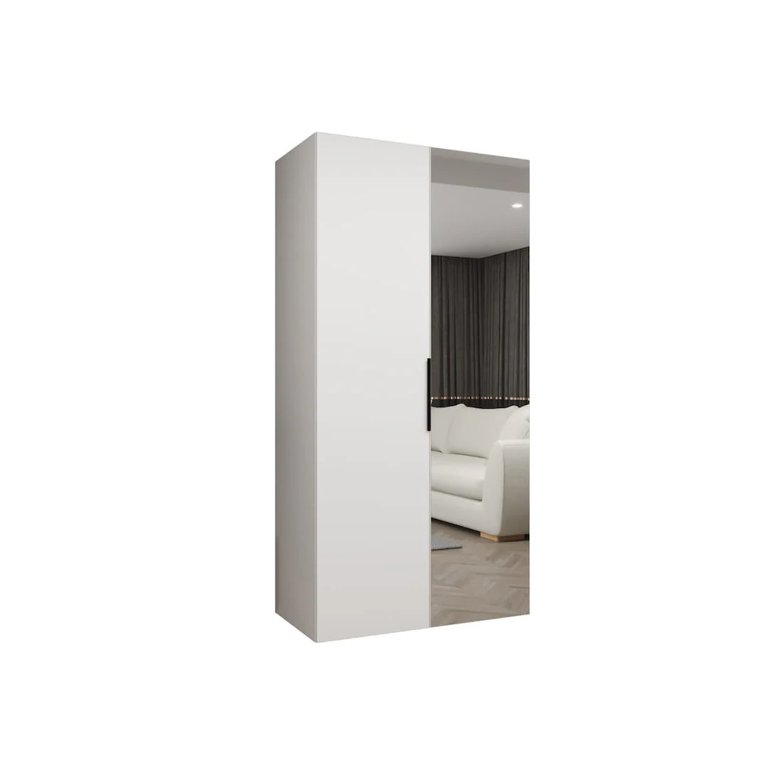 Marbella II Hinged Door Wardrobe 100cm - Image 9