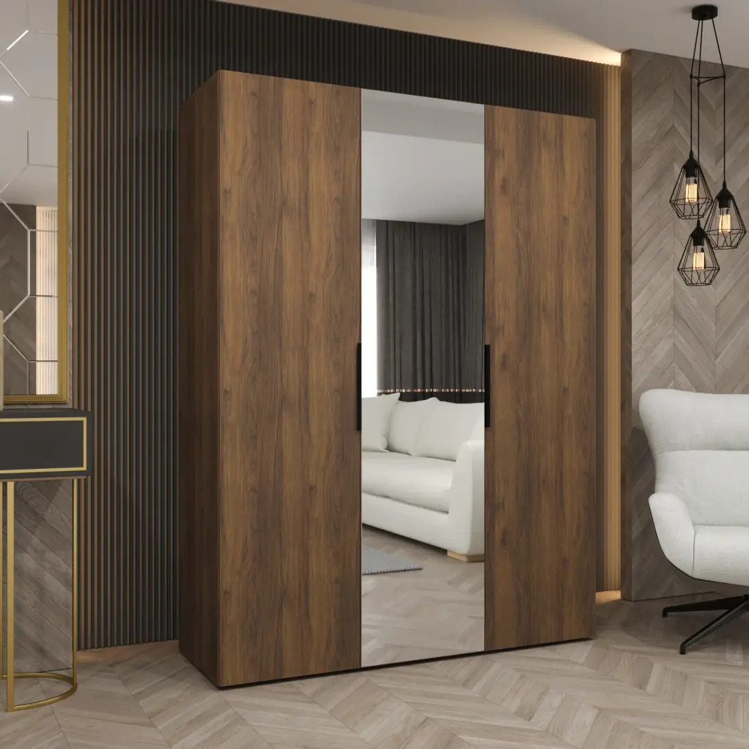 Marbella II Hinged Door Wardrobe 150cm - Image 12