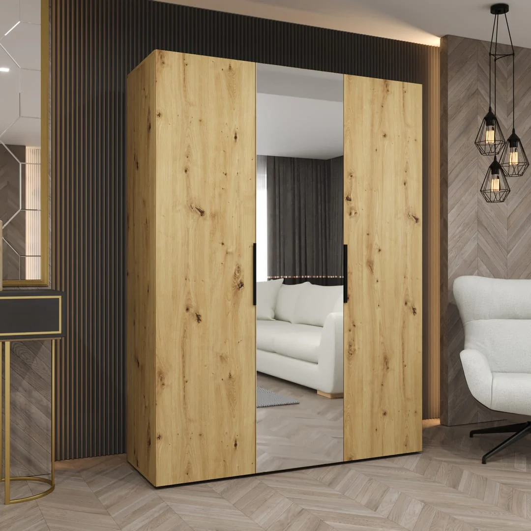 Marbella II Hinged Door Wardrobe 150cm - Image 8