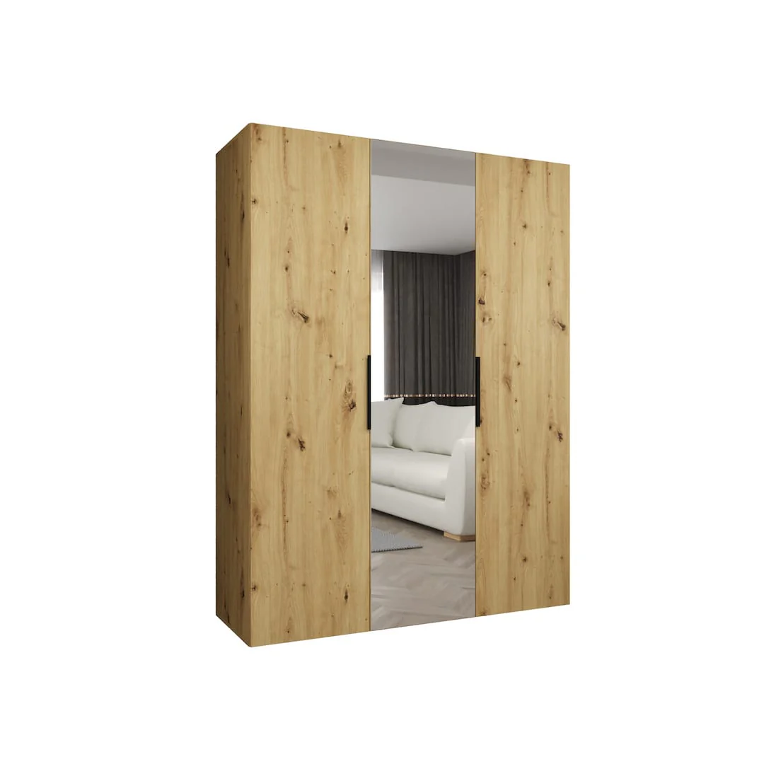 Marbella II Hinged Door Wardrobe 150cm - Image 9