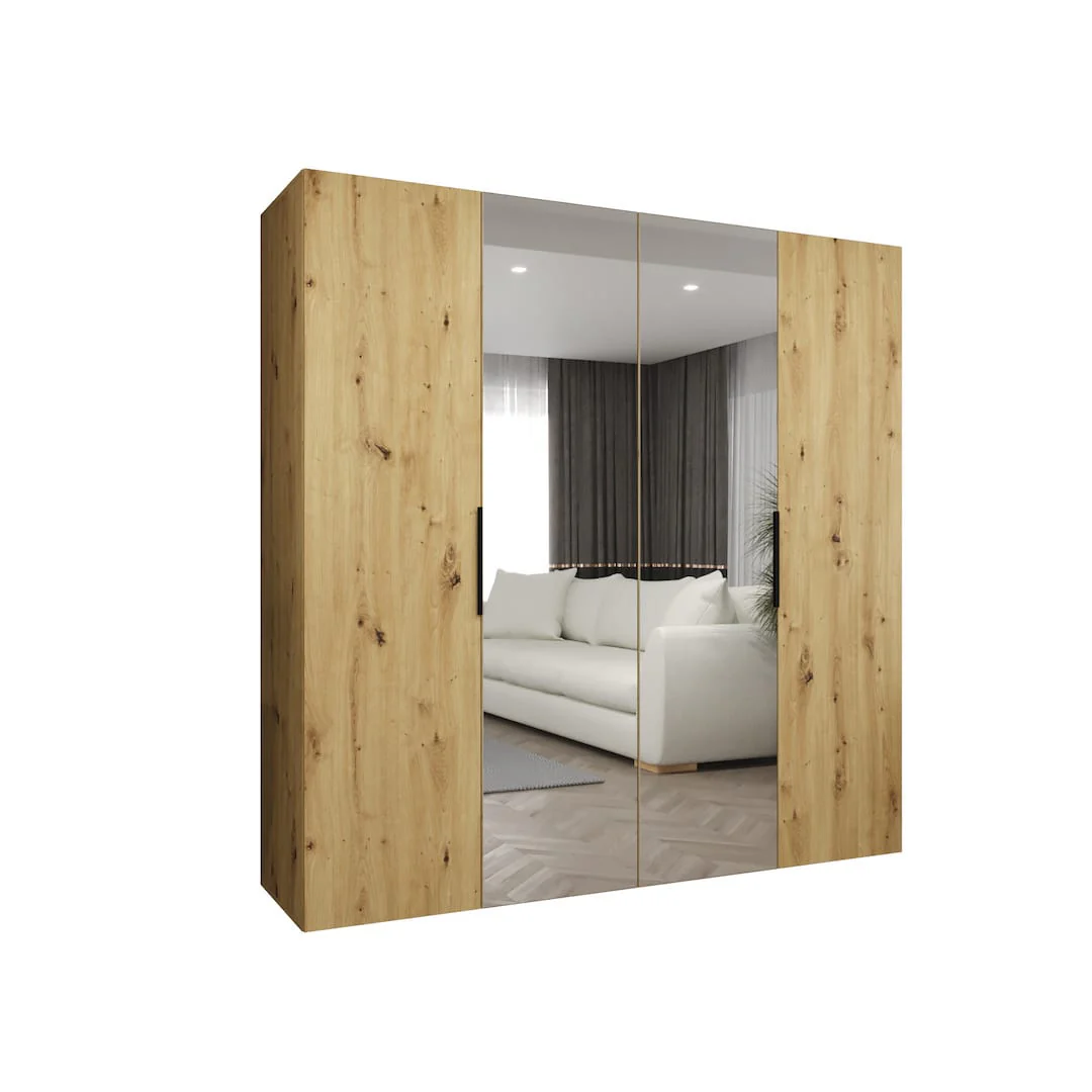 Marbella II Hinged Door Wardrobe 200cm - Image 9