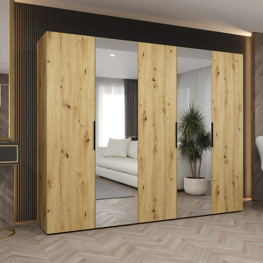 Marbella II Hinged Door Wardrobe 250cm - Image 6