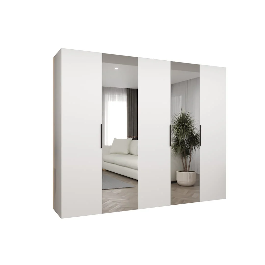 Marbella II Hinged Door Wardrobe 250cm - Image 9