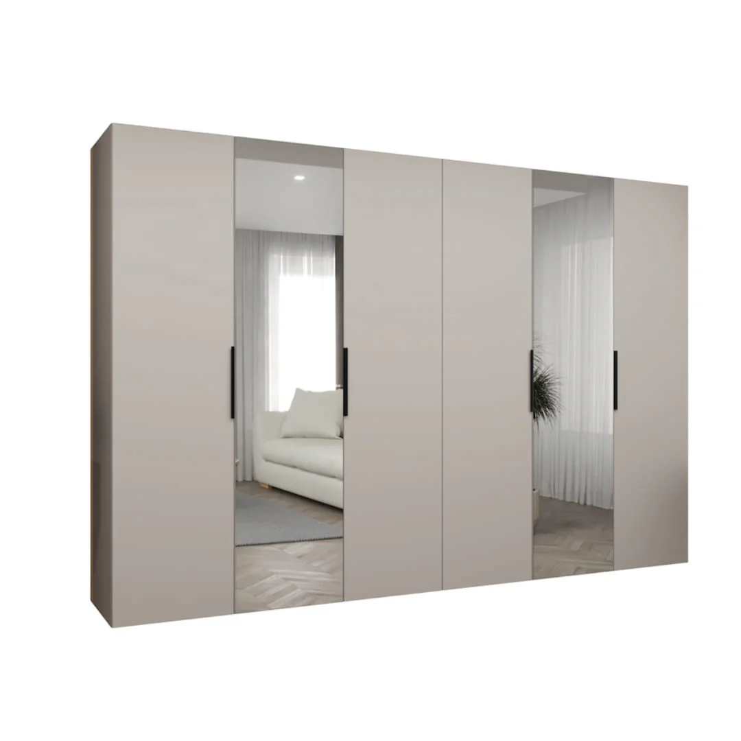 Marbella II Hinged Door Wardrobe 300cm - Image 4