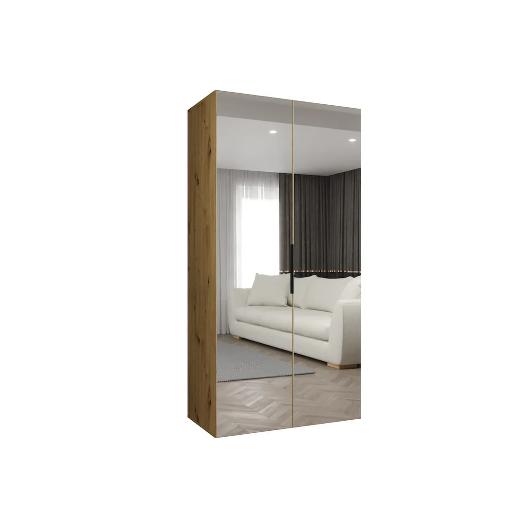 Marbella III Hinged Door Wardrobe 100cm - Image 9