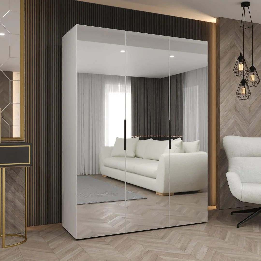 Marbella III Hinged Door Wardrobe 150cm - Image 10
