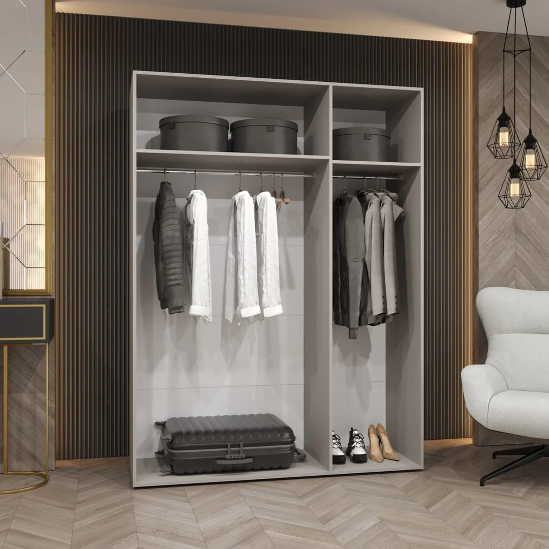 Marbella III Hinged Door Wardrobe 150cm - Image 7