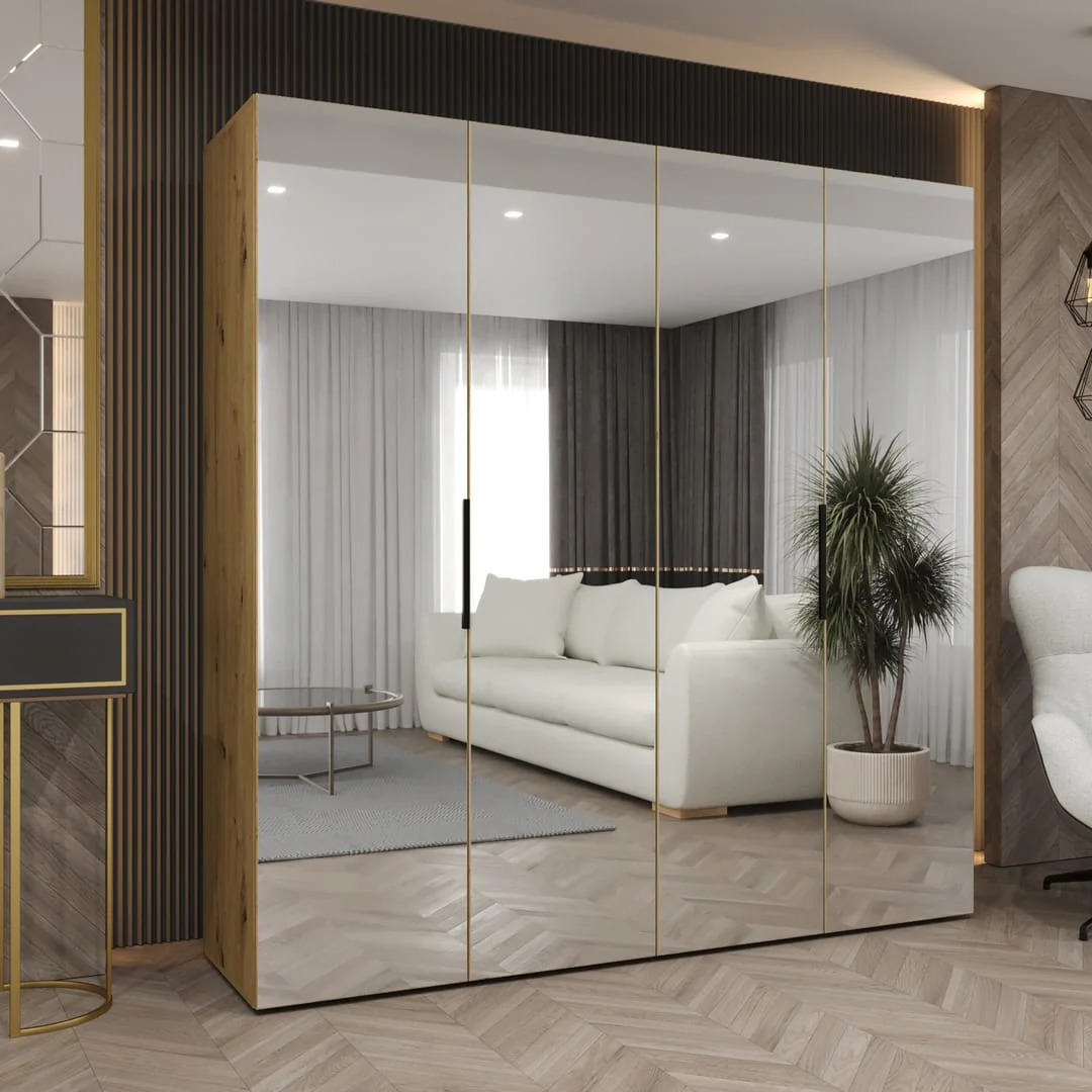 Marbella III Hinged Door Wardrobe 200cm - Image 6