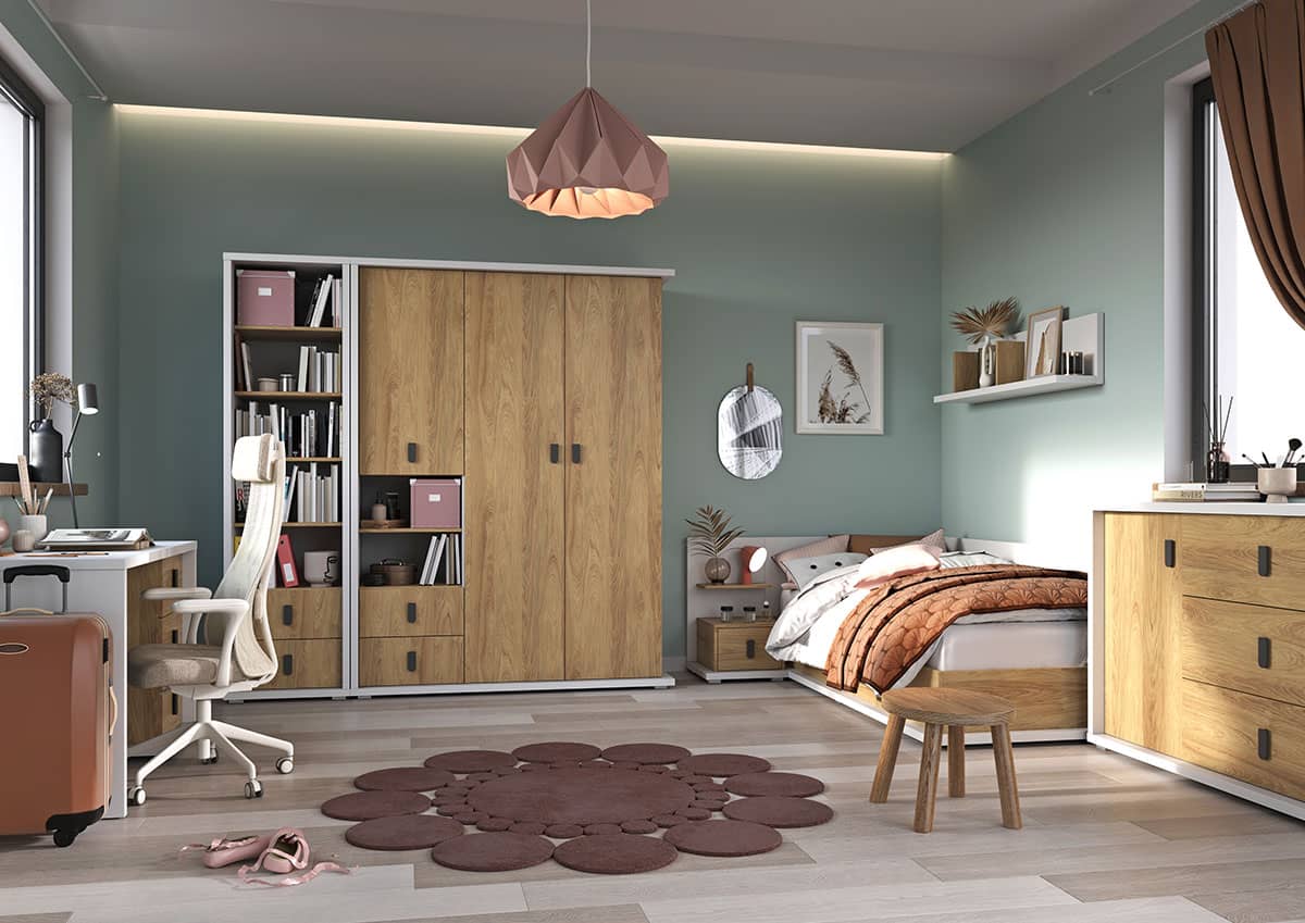 Massi MS-10 Bookcase 141cm - Image 6