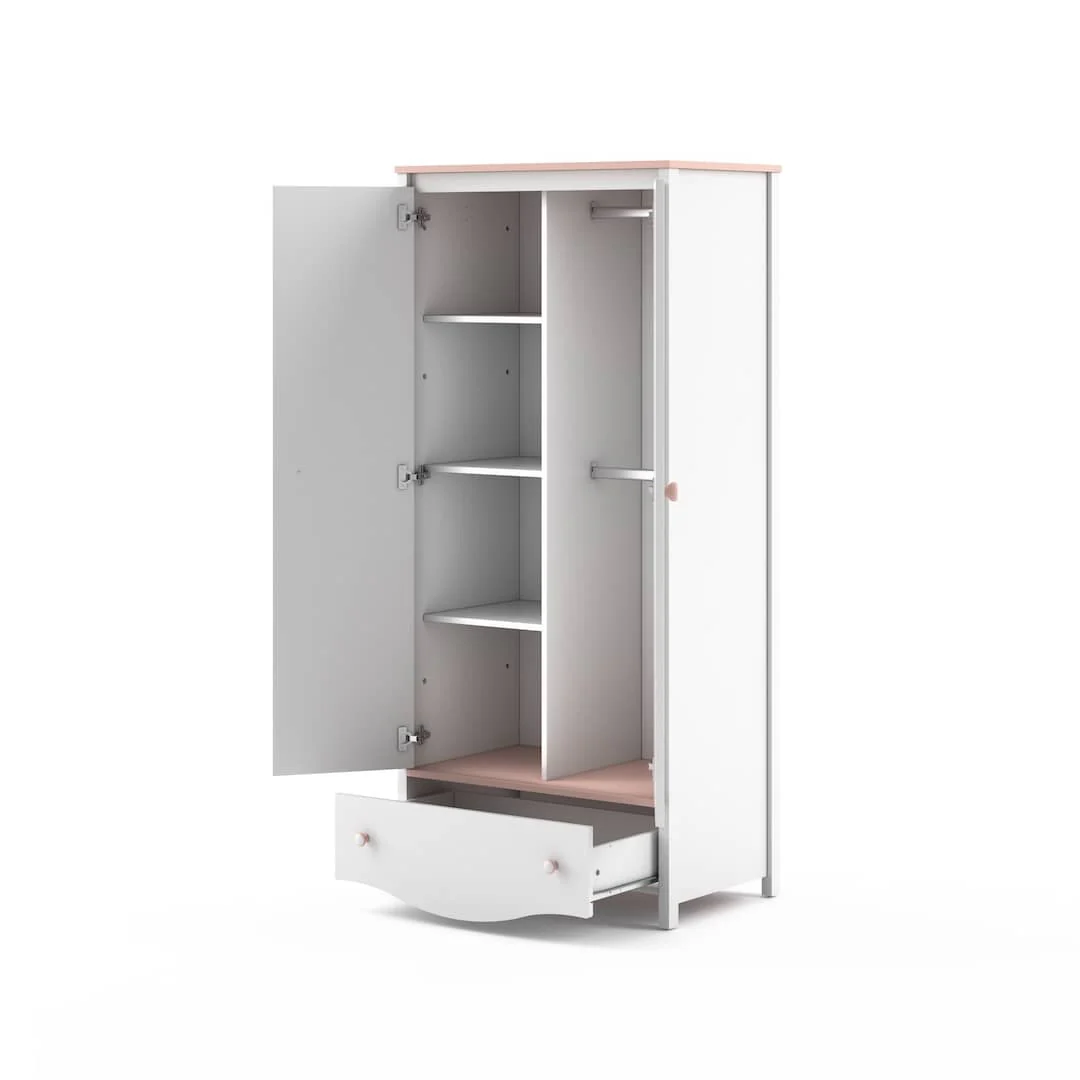 Mia MI-12 Hinged Wardrobe 85cm - Image 2