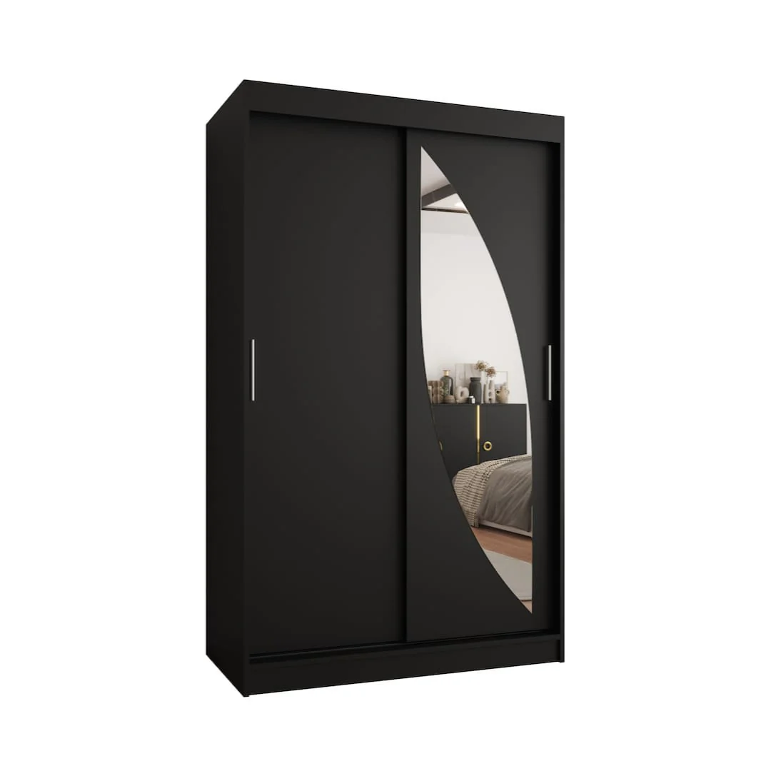 Milo Sliding Door Wardrobe 120cm - Image 12