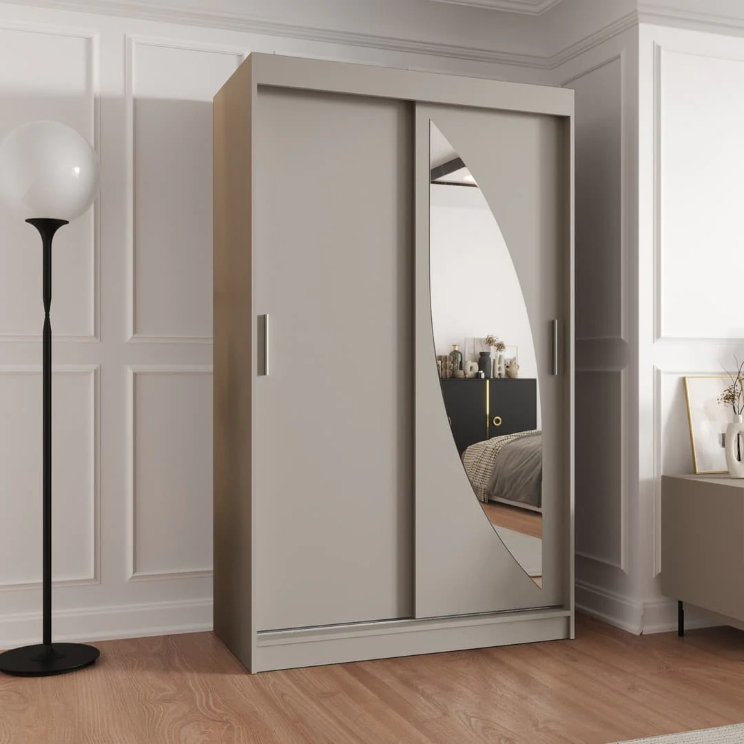 Milo Sliding Door Wardrobe 120cm - Image 16