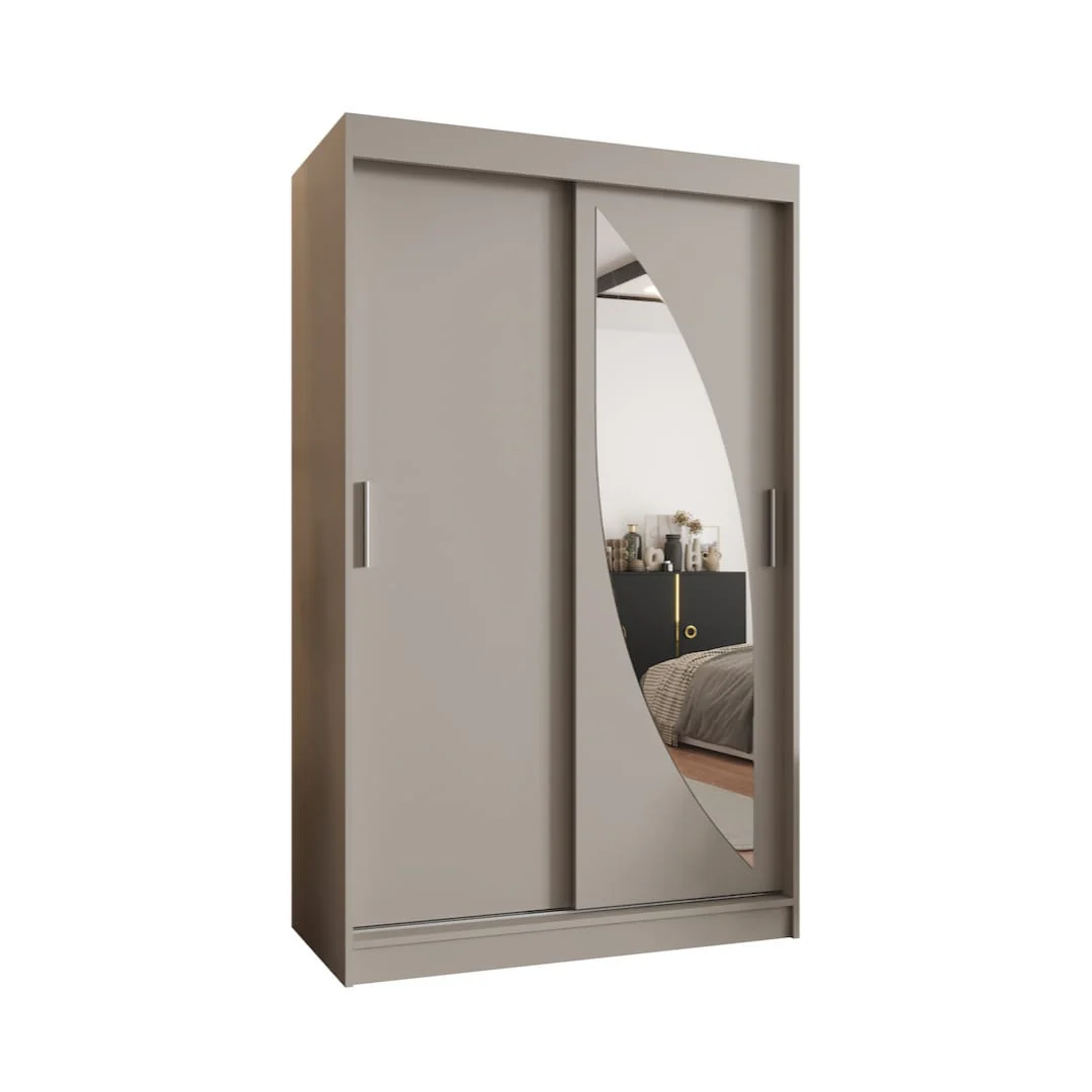 Milo Sliding Door Wardrobe 120cm - Image 17