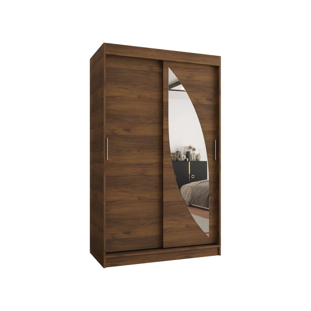 Milo Sliding Door Wardrobe 120cm - Image 22