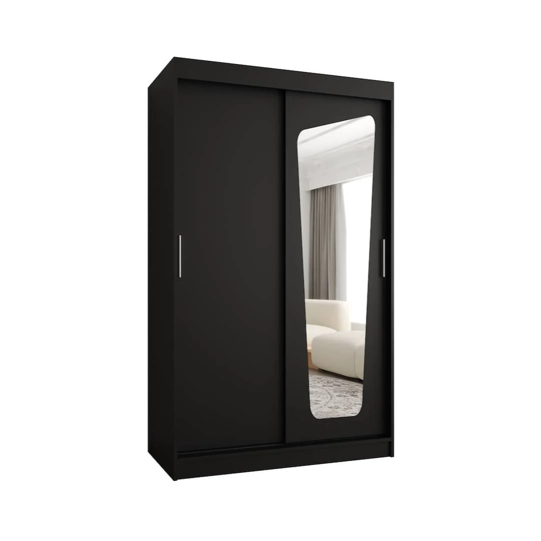Moka Sliding Door Wardrobe 120cm - Image 12