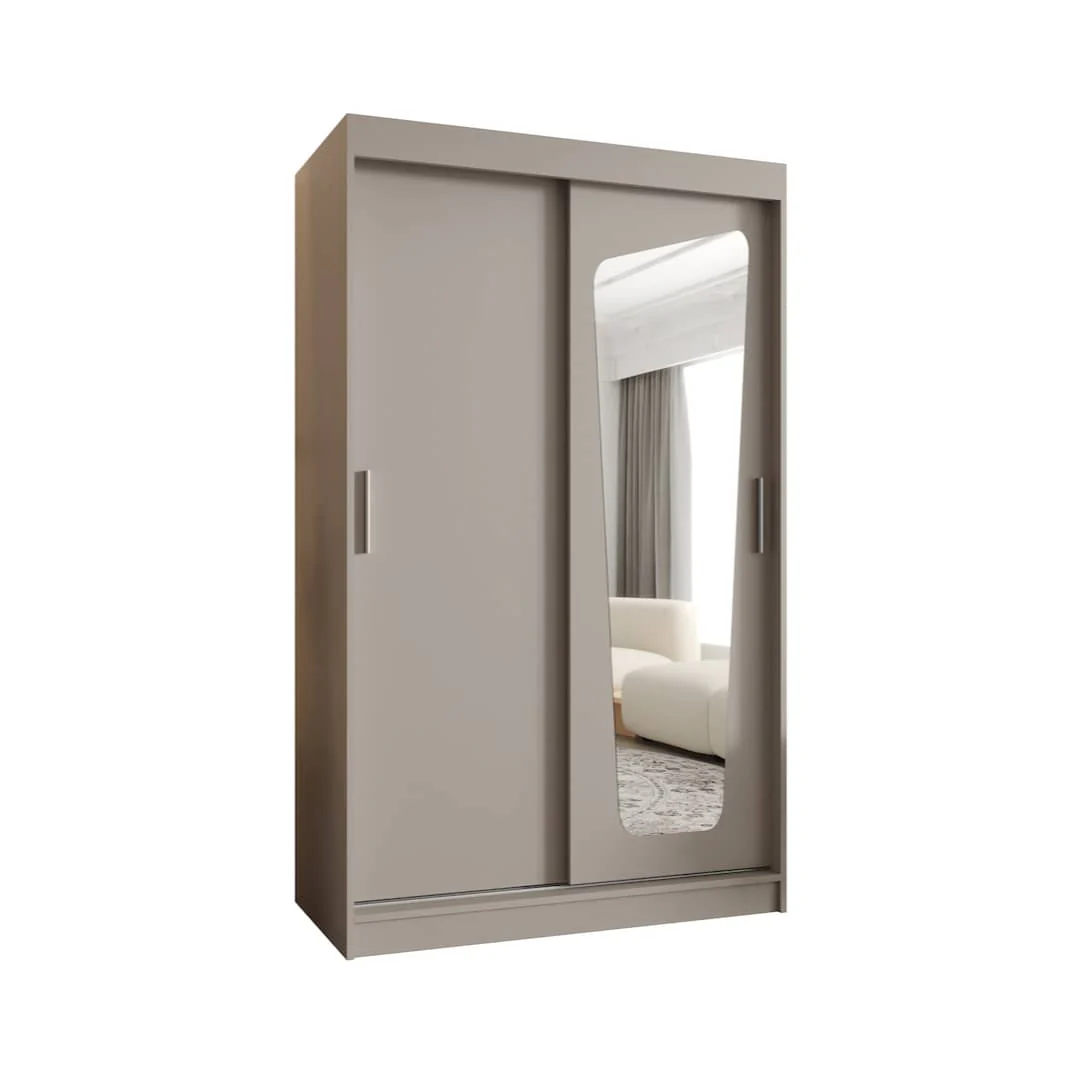 Moka Sliding Door Wardrobe 120cm - Image 17