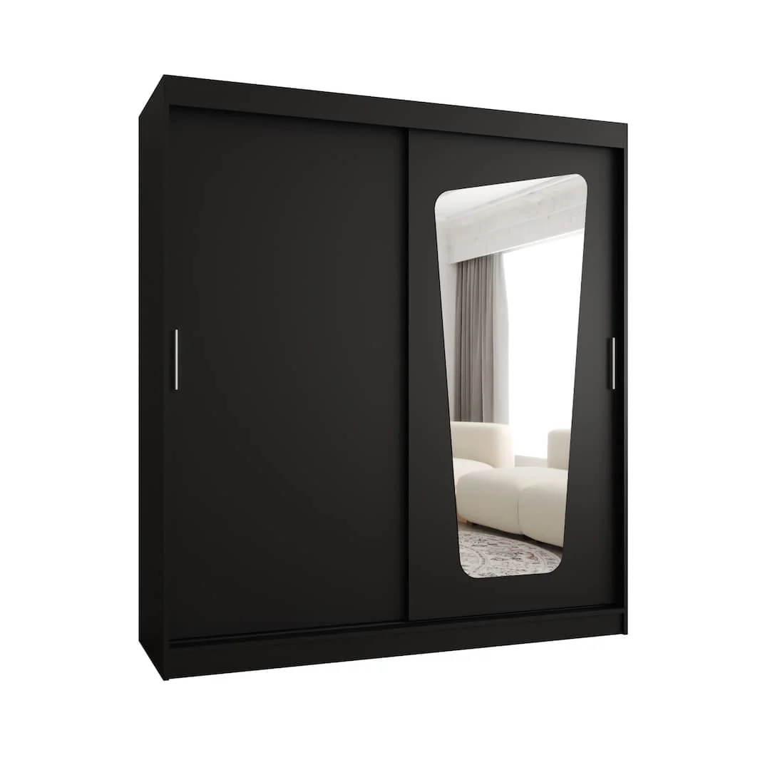 Moka Sliding Door Wardrobe 180cm - Image 12