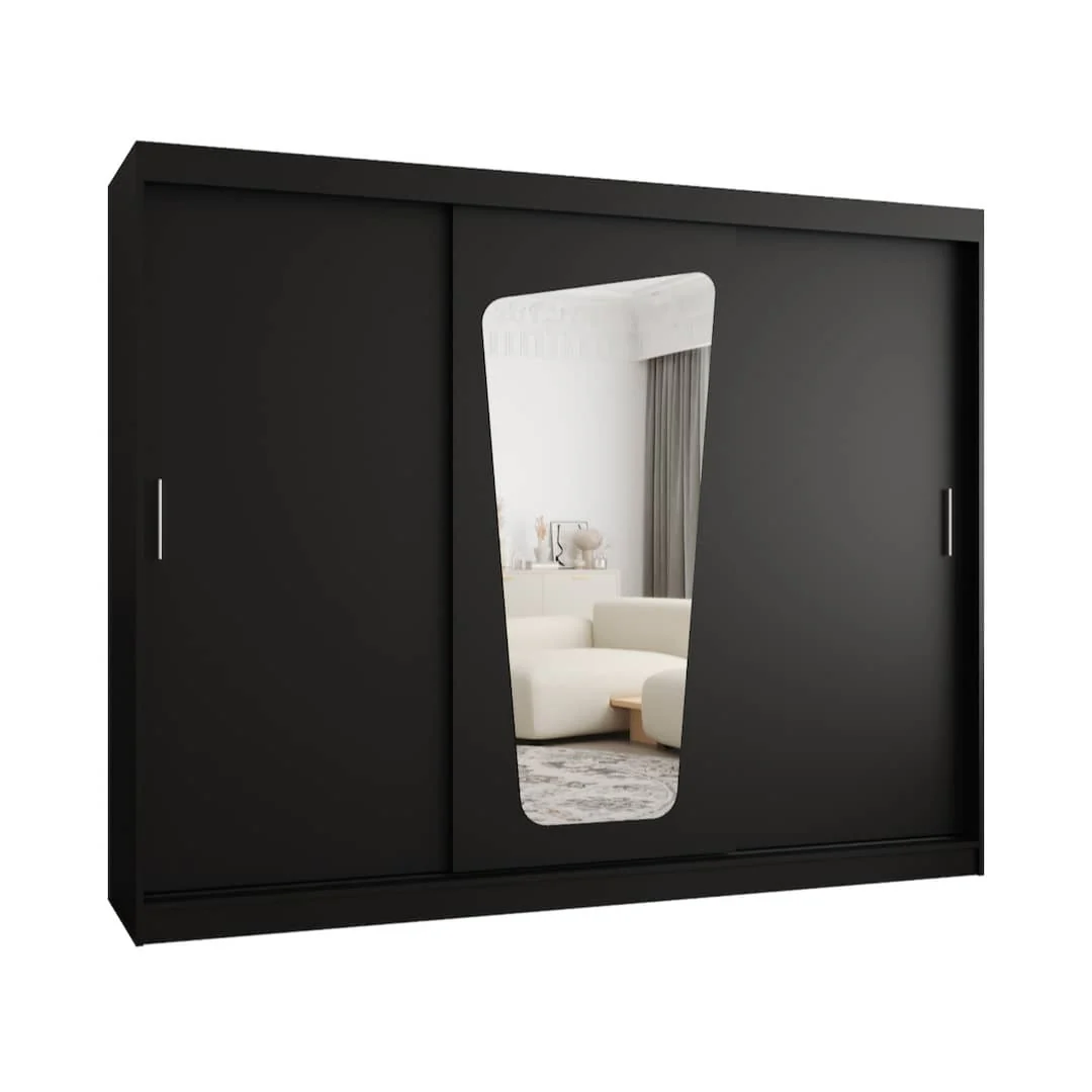 Moka Sliding Door Wardrobe 250cm - Image 12