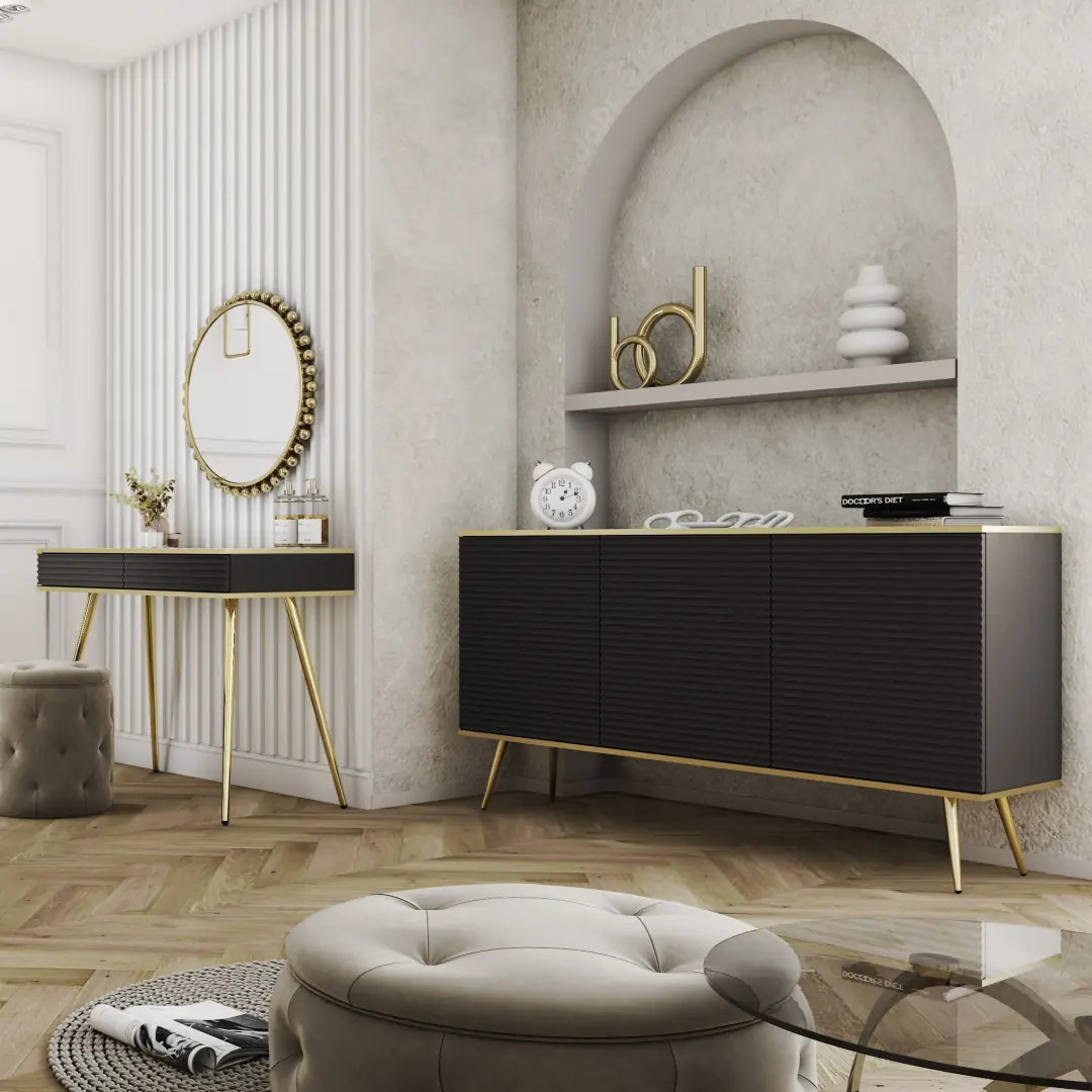 Moro Sideboard Cabinet 107cm - Image 13