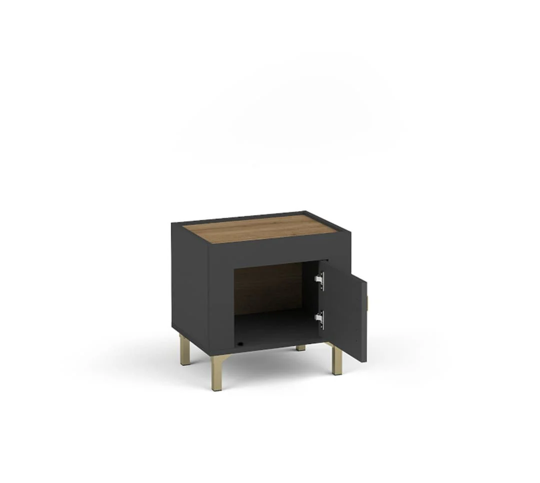 Mossa 11 Bedside Table 48cm - Image 5