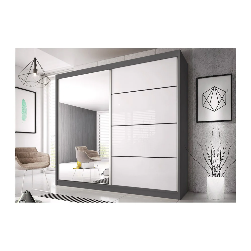 Multi 35 Sliding Door Wardrobe 183cm - Image 4