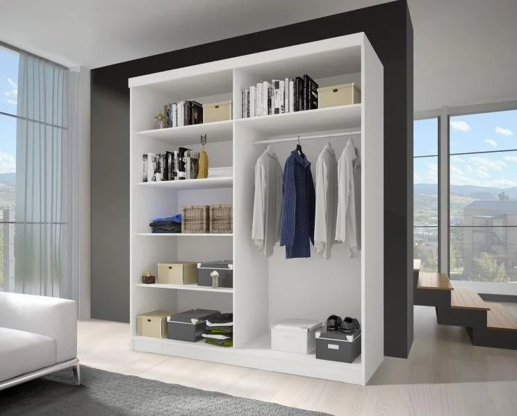 Multi 35 Sliding Door Wardrobe 183cm - Image 5