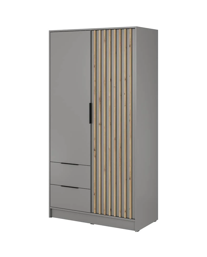 Nelly Hinged Door Wardrobe 105cm - Image 11