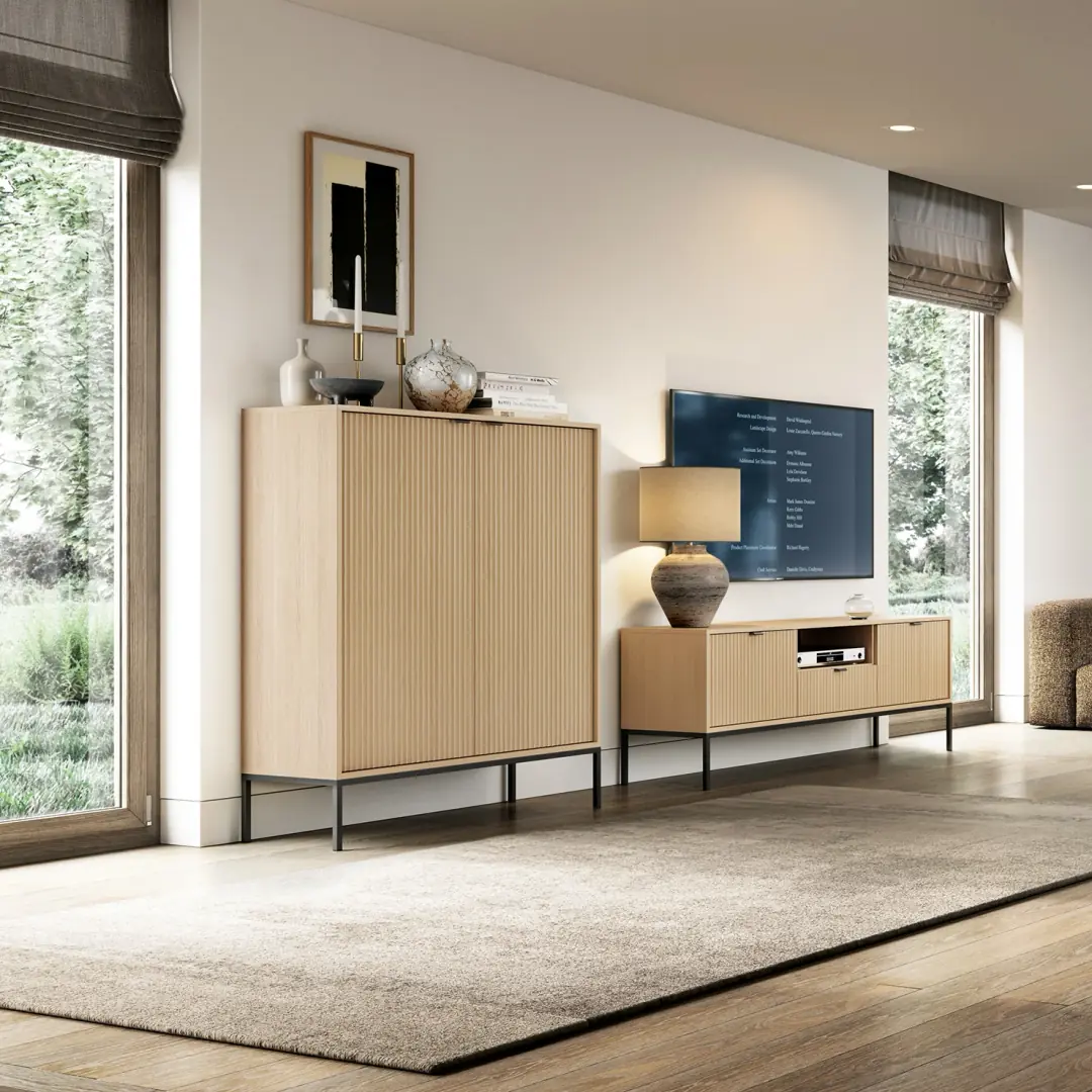 Nova Large Sideboard Cabinet 154cm - Image 9