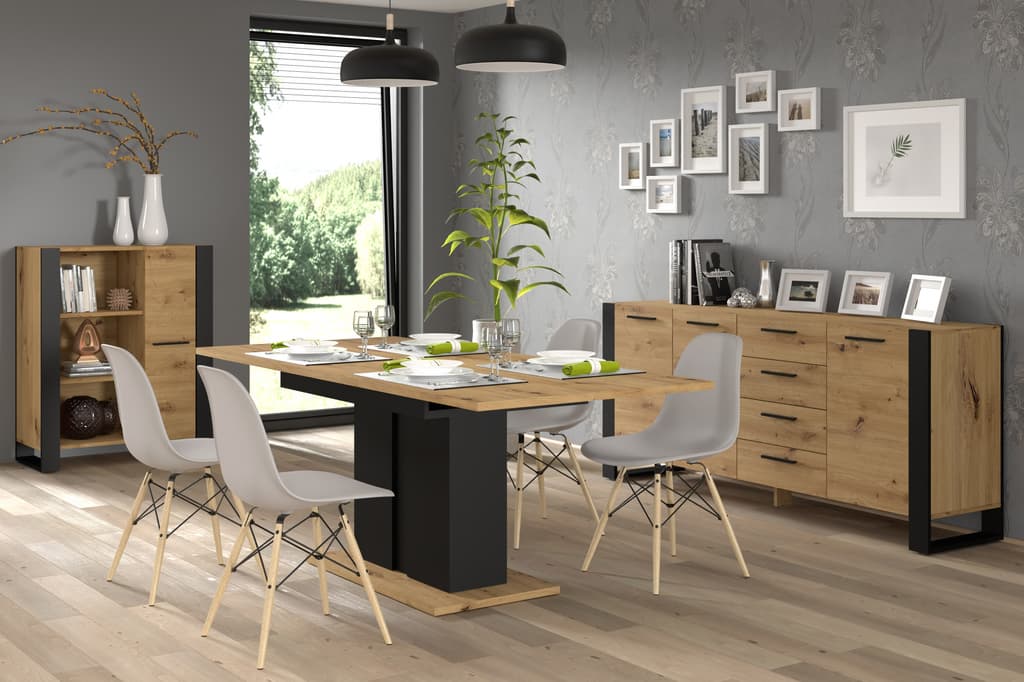 Nuka Sideboard Cabinet 197cm [Drawers] - Image 4