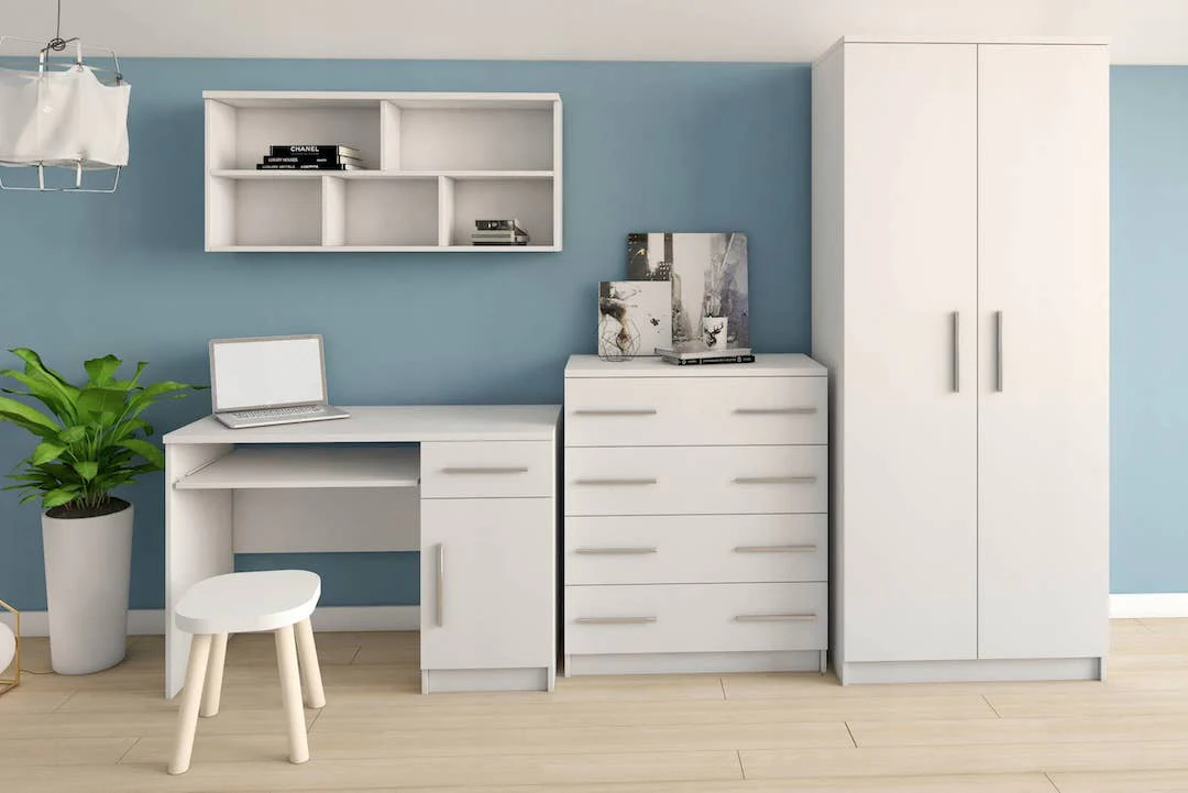 Omega OM-19 Hinged Wardrobe 120cm - Image 7