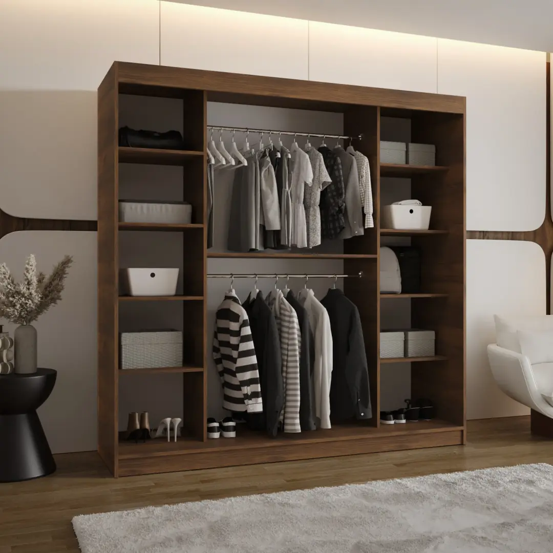 Orlando Sliding Door Wardrobe 200cm - Image 2