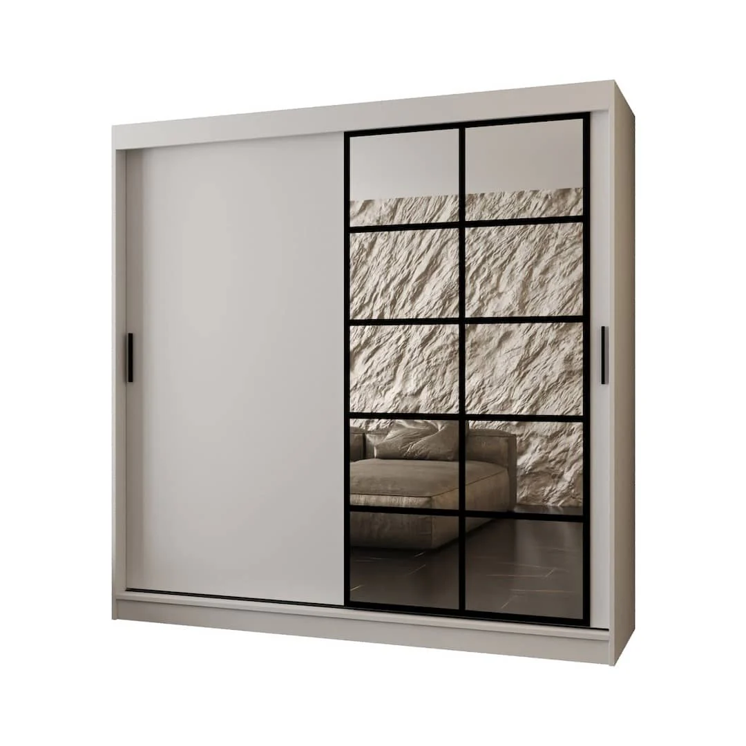 Orlando Sliding Door Wardrobe 200cm - Image 9