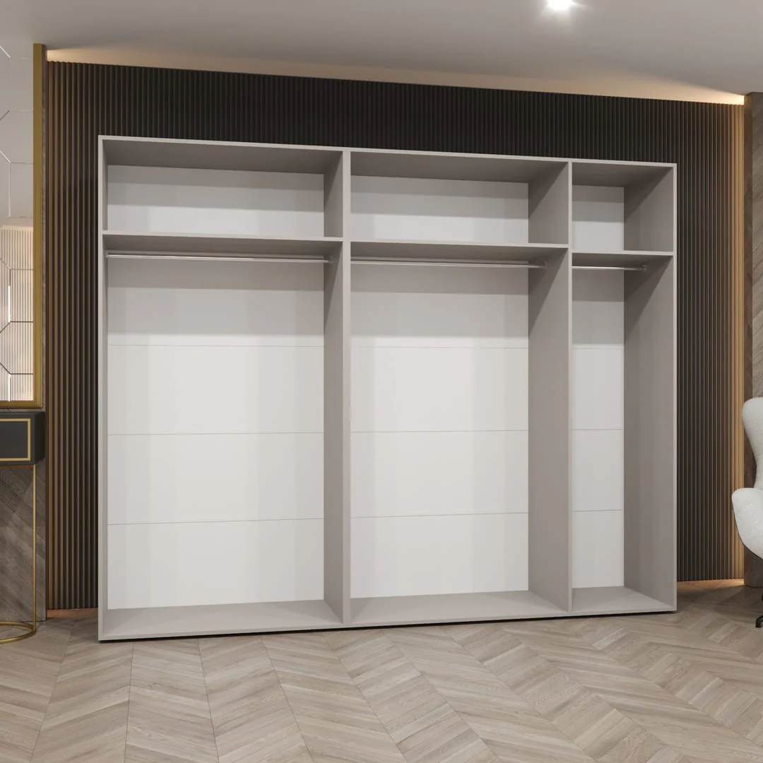 Bari II Hinged Door Wardrobe 250cm - Image 3