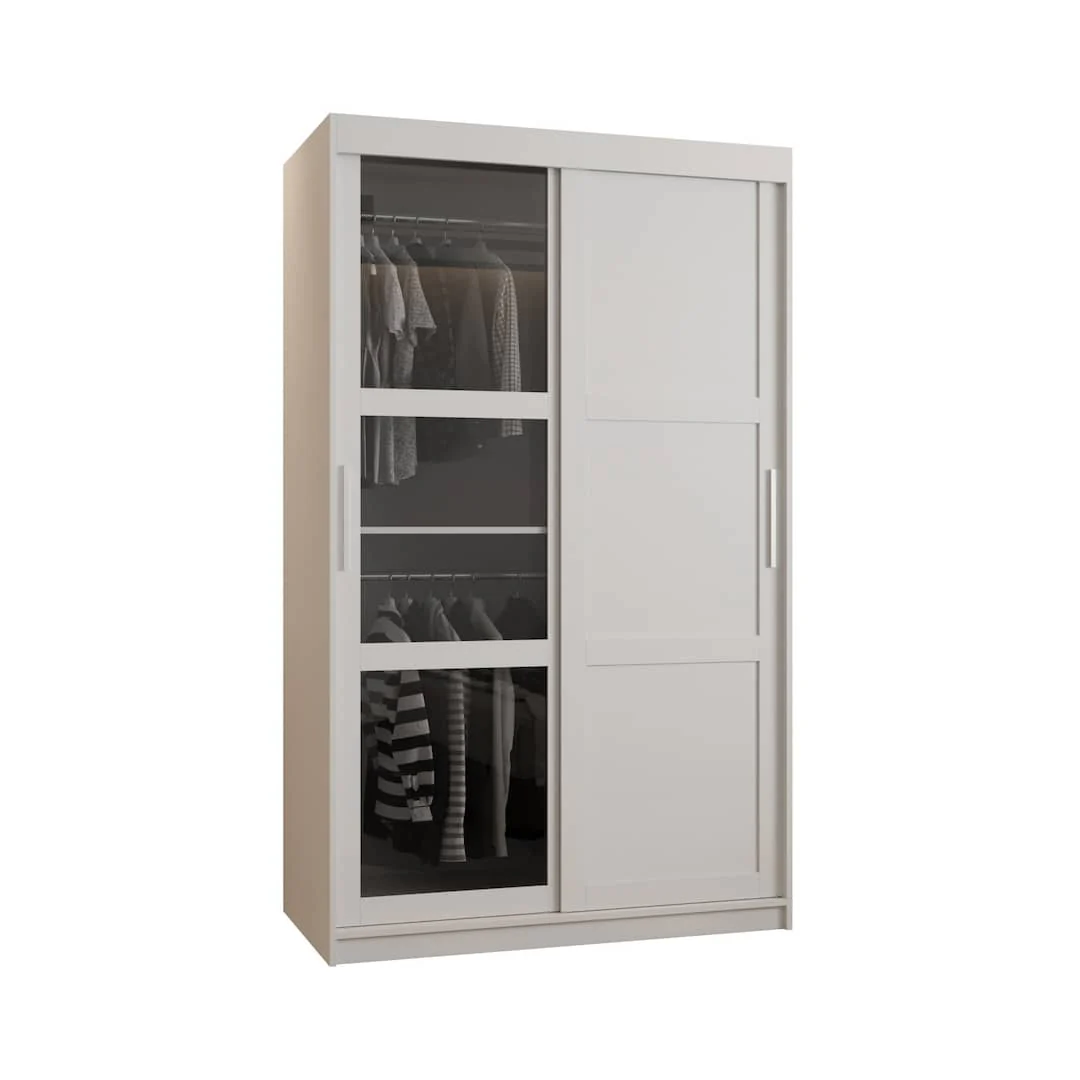 Parma III Sliding Door Wardrobe 120cm - Image 9