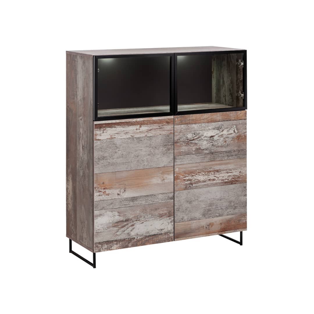 Plank Display Cabinet 100cm