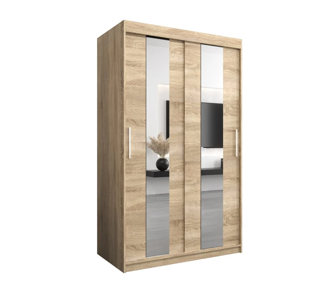 Pole Sliding Door Wardrobe 120cm - Image 16