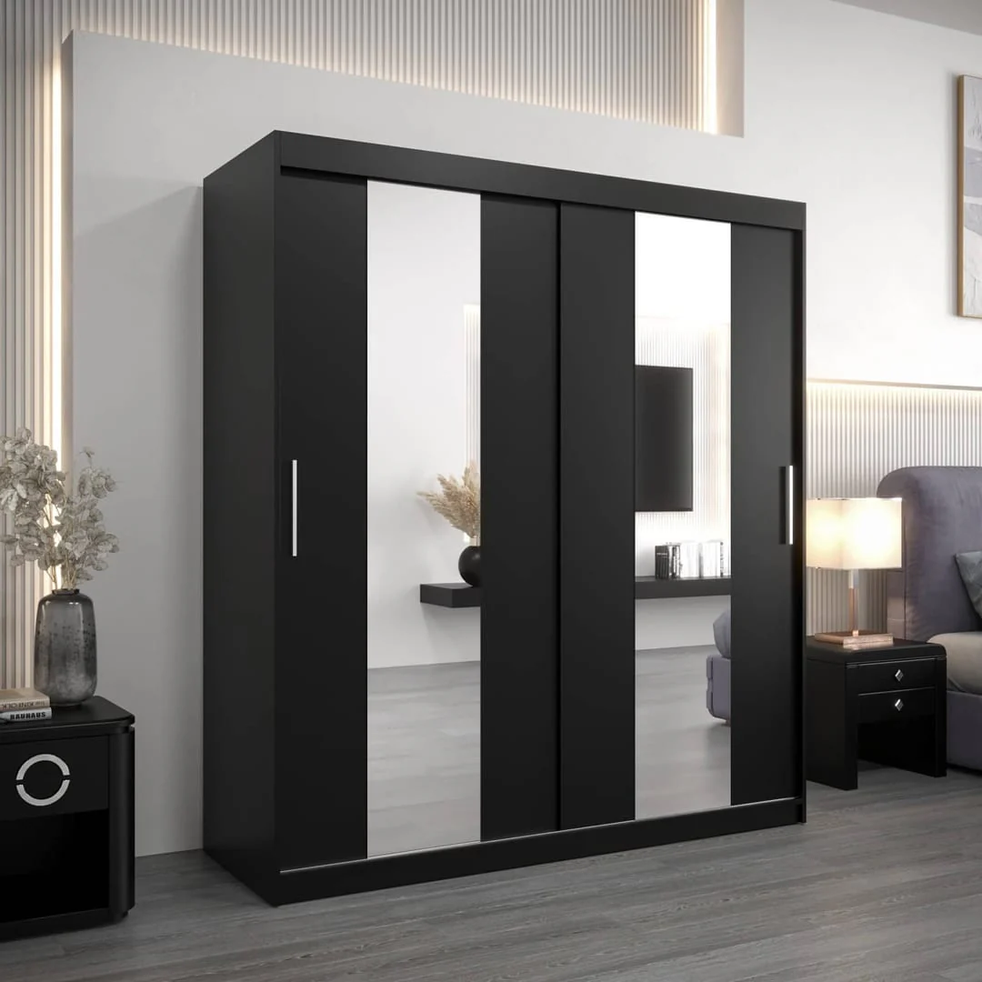 Pole Sliding Door Wardrobe 180cm - Image 15