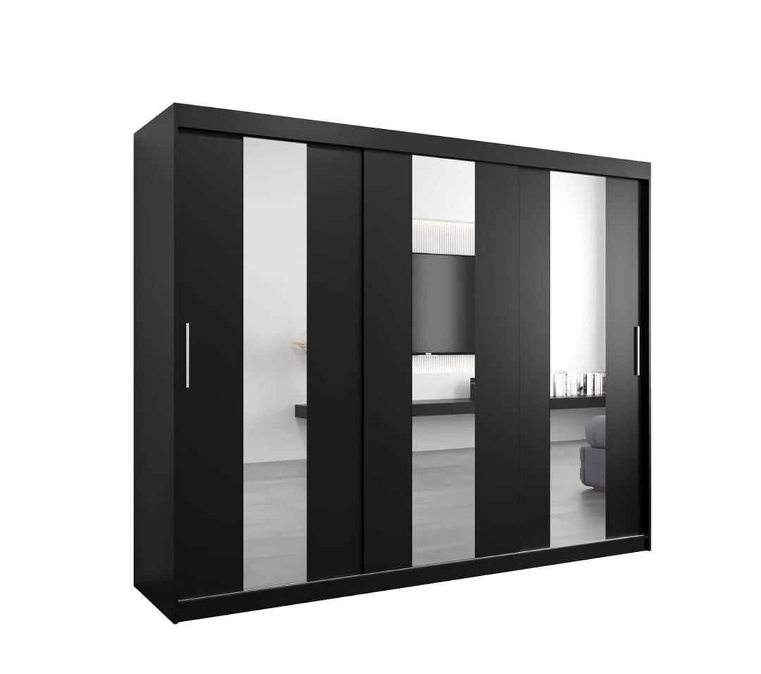 Pole Sliding Door Wardrobe 250cm - Image 11