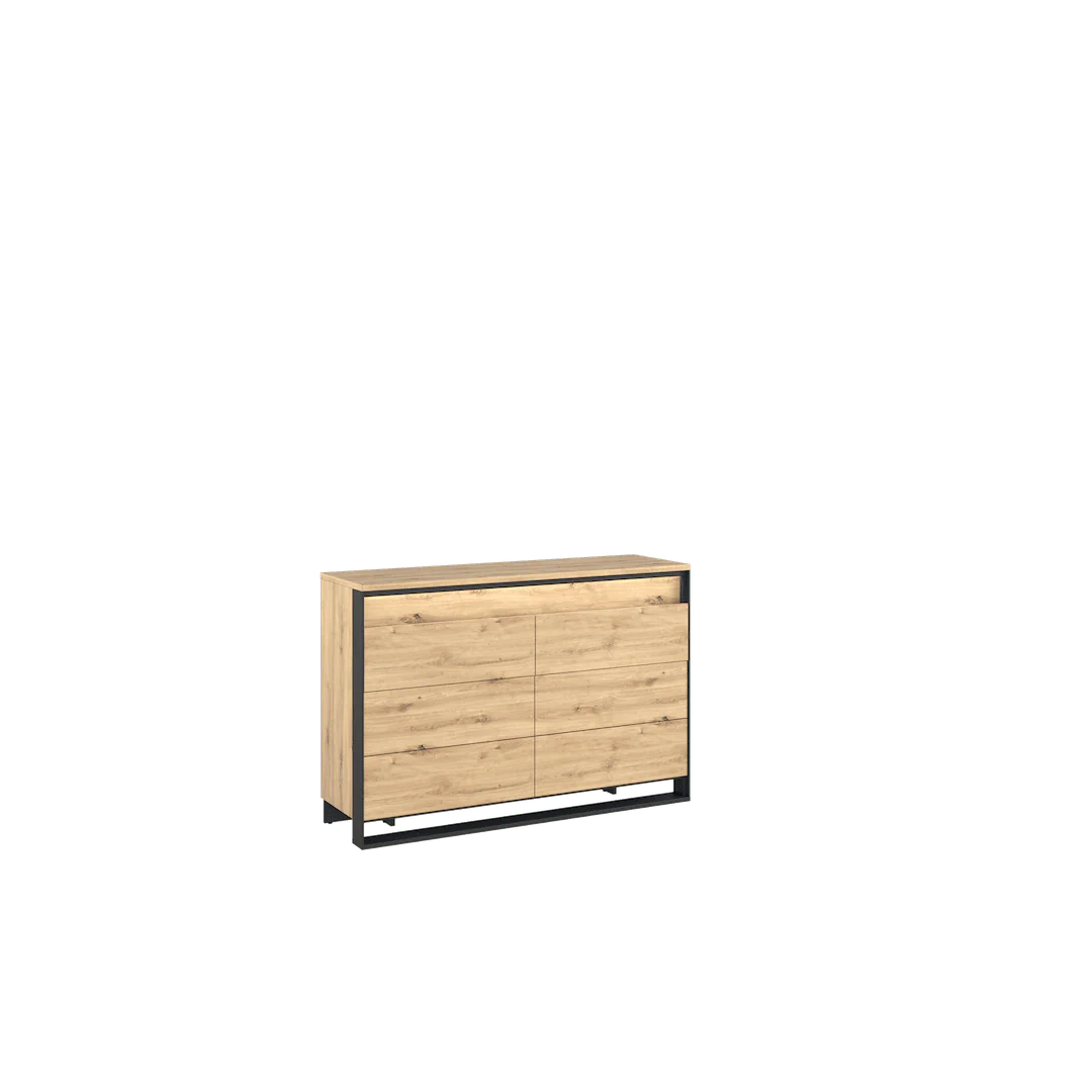 Quant QS-04 Chest of Drawers 130cm - Image 2
