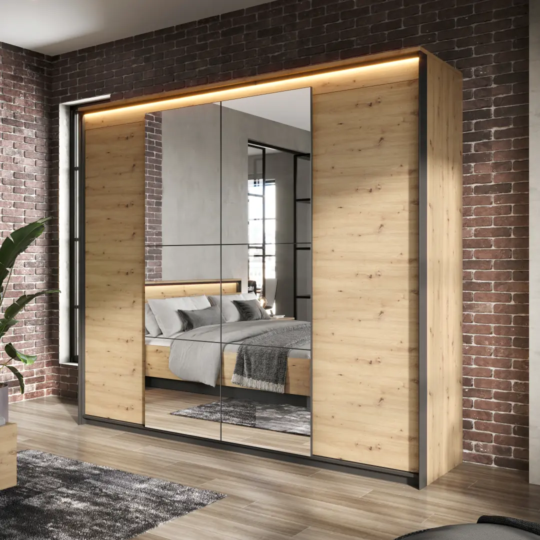 Quant QS-05 Hinged Wardrobe 250cm
