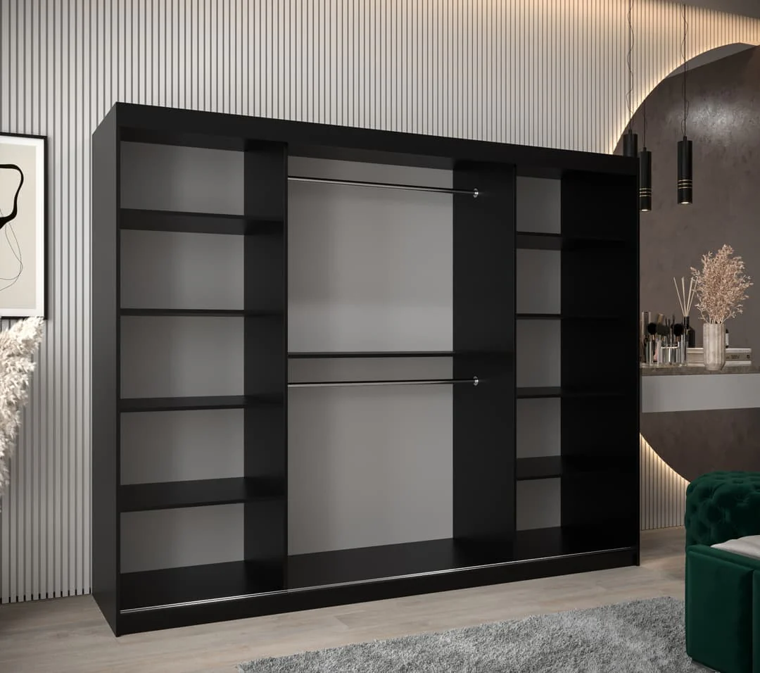 Rhomb Sliding Door Wardrobe 250cm - Image 11