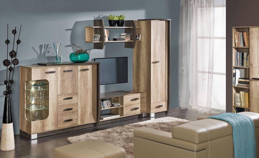 Romero R5 Tall Bookcase 35cm - Image 3