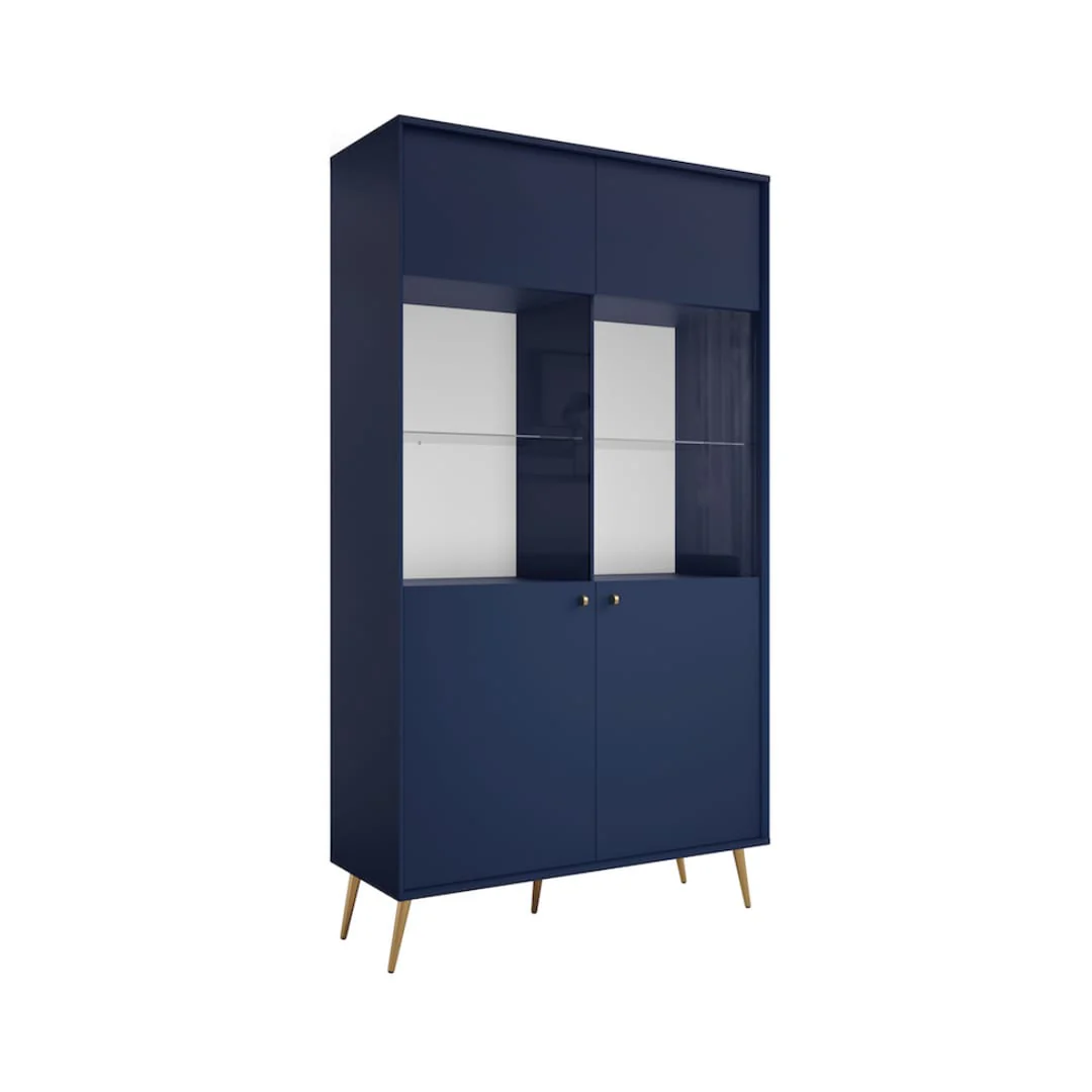 Rose Tall Display Cabinet 106cm