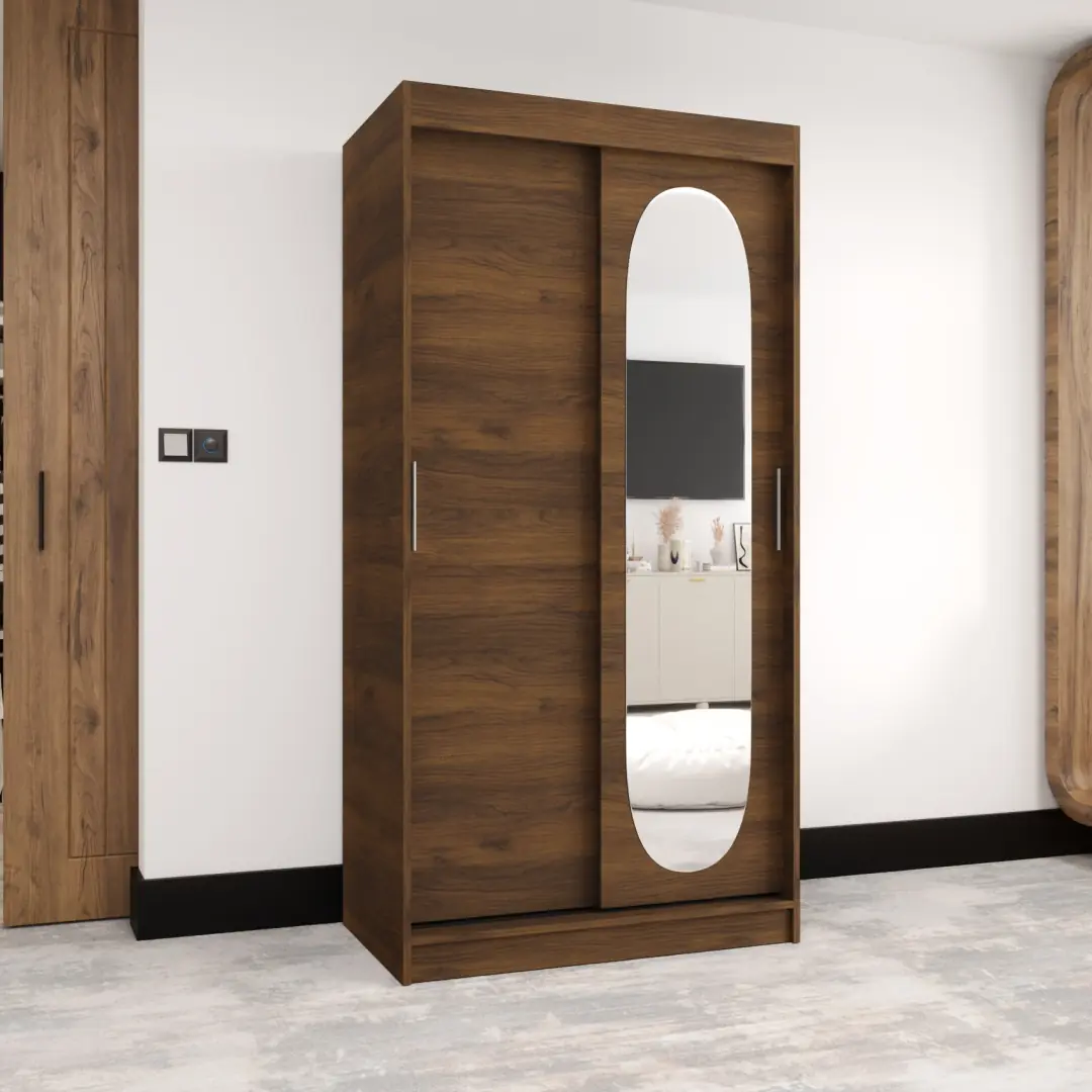 Royal Sliding Door Wardrobe 100cm - Image 21