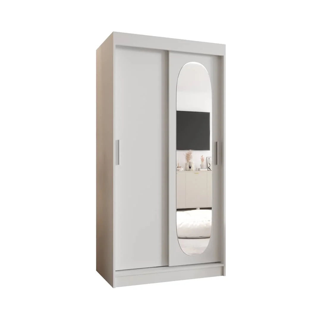 Royal Sliding Door Wardrobe 100cm - Image 4