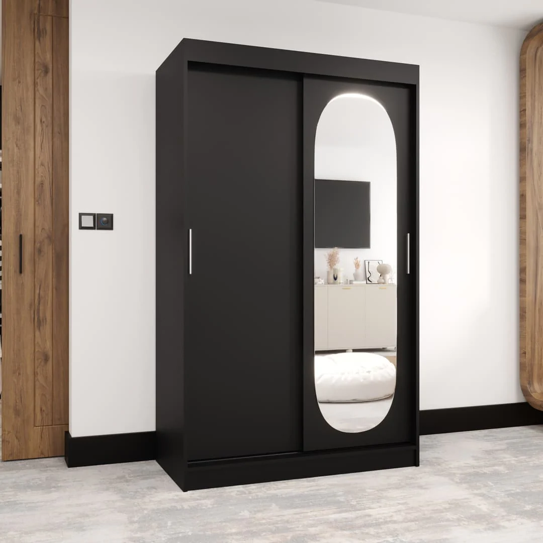 Royal Sliding Door Wardrobe 120cm - Image 11