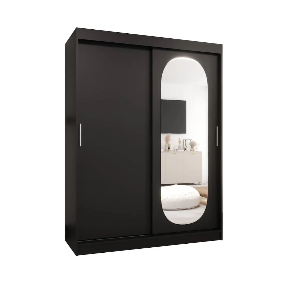 Royal Sliding Door Wardrobe 150cm - Image 4